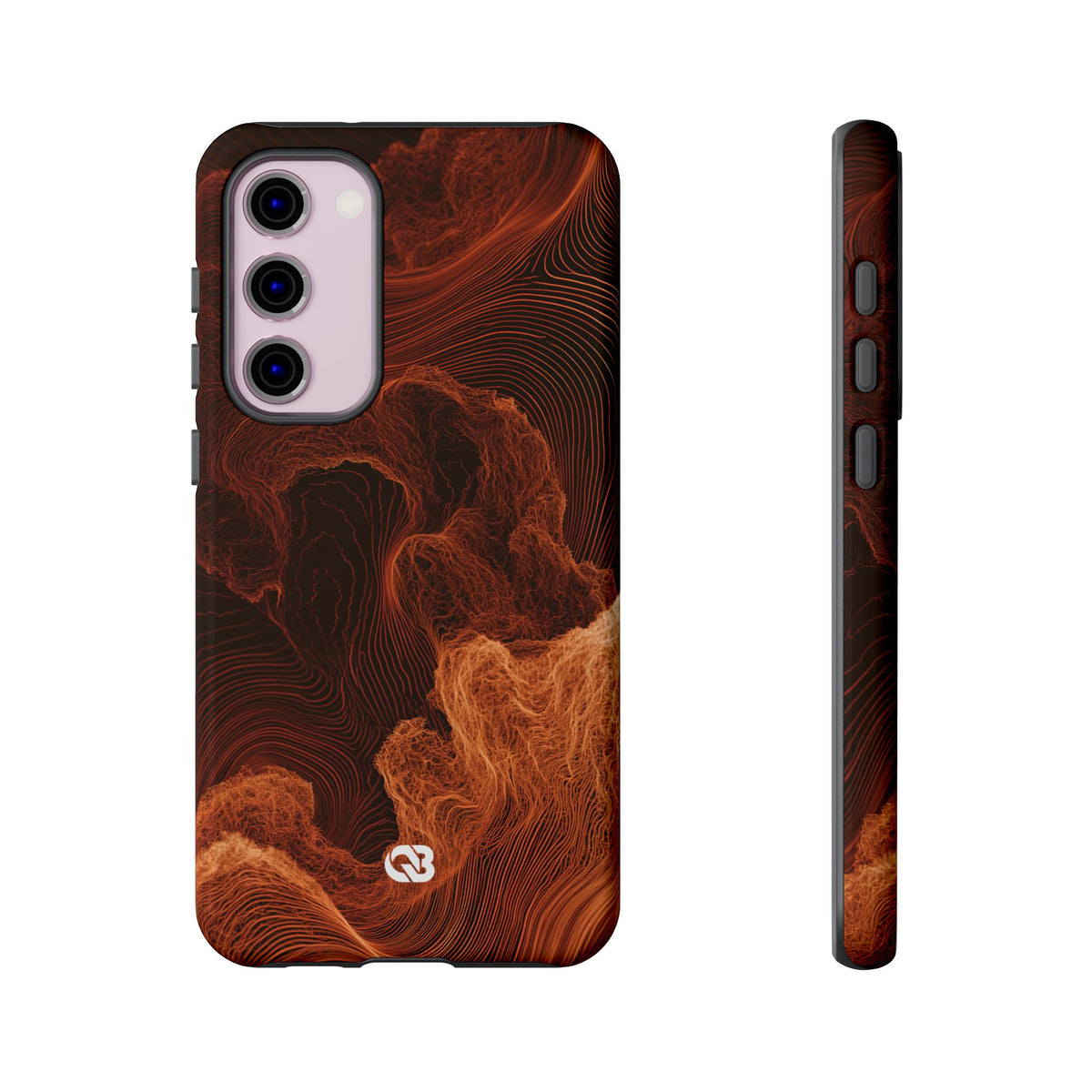 Amber Filament · Tough Phone Case for Samsung · Orange