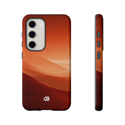 Terracotta Dune Ridges · Tough Phone Case for Samsung · Orange