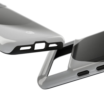 Grey Tough Phone Case for Google Pixel - Matte Onyx Sphere