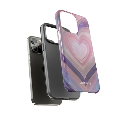 Radiant Heartbrush iPhone 14 Pro Max Case - Tough