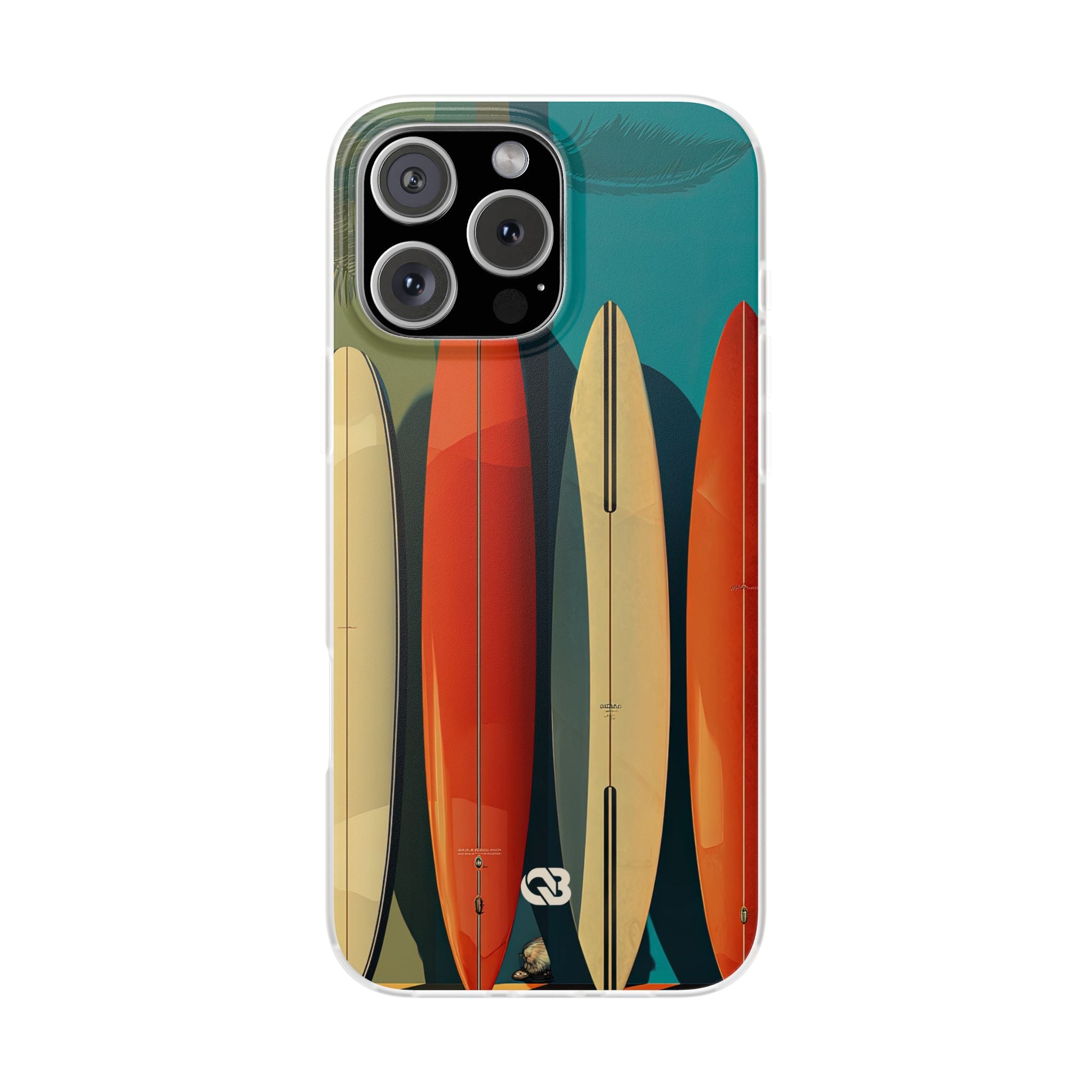 Teal Coast Lineup · Soft Capa para iPhone