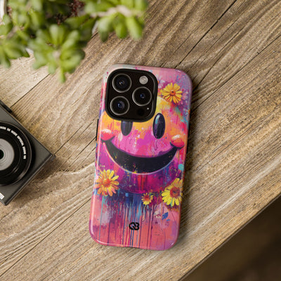 Vivid Grin Graffiti · Tough Phone Cover for iPhone