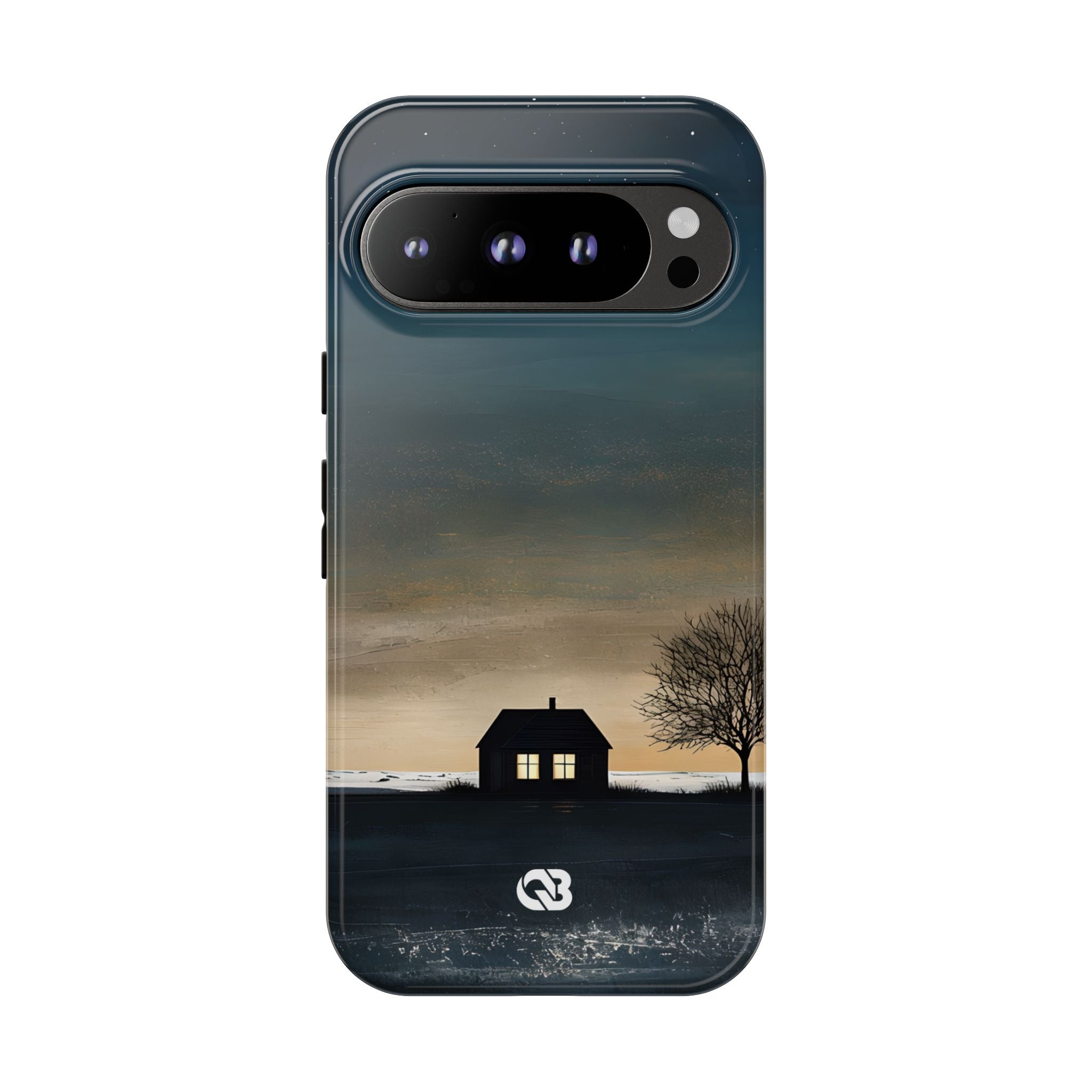 Midnight Cabin Glow · Tough Phone Case for Google Pixel