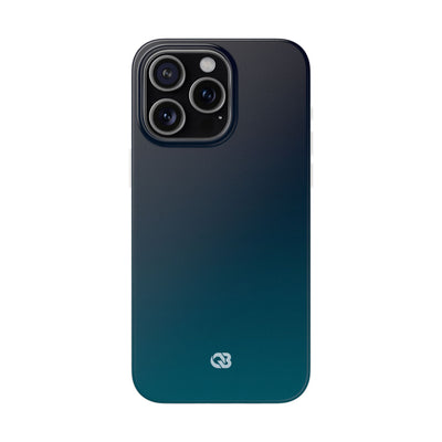 Teal Lite Phone Case for iPhone - Abyss Teal Haze
