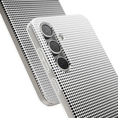 Black Lite Phone Case for Samsung - Obsidian Halftone Flux
