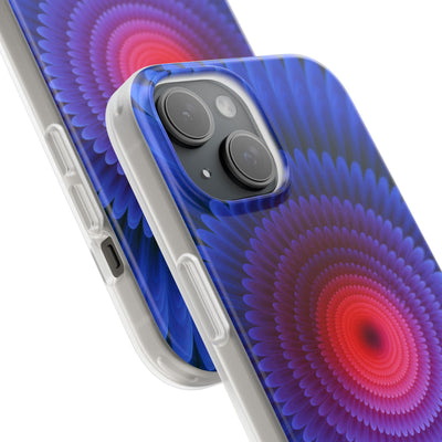 Radial Spectrum Bloom · Lite Phone Case for iPhone ·  Blue