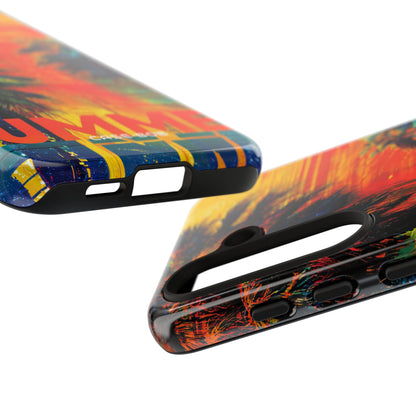 Tropischer Sonnenstrahl Samsung S24 Case - Tough