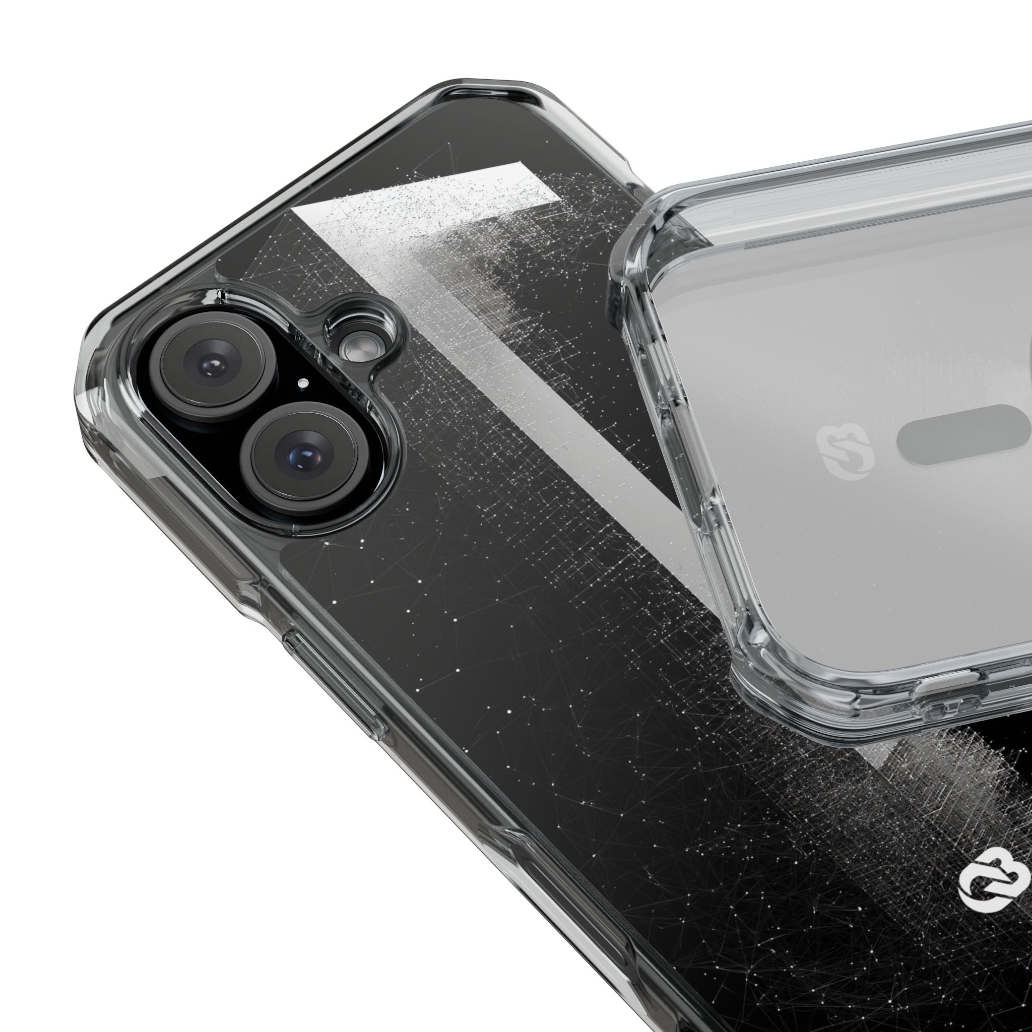 Black Impact MagSafe Phone Case for iPhone - Vector Core Monolith