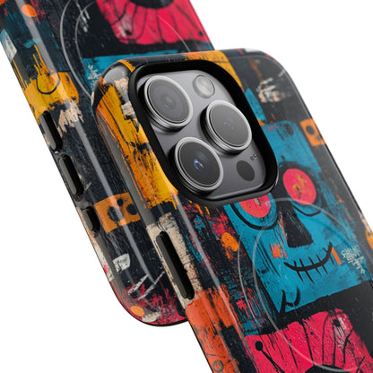 Blue Stitch Smile iPhone 15 Pro Case - Tough+