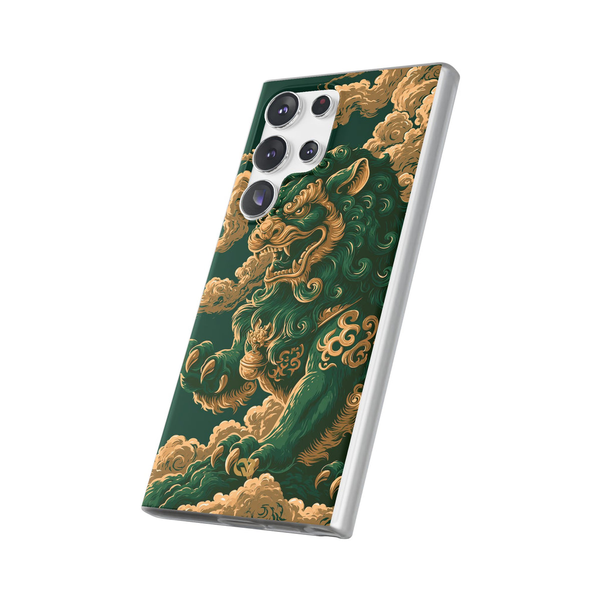 Imperial Guardian Lion · Lite Phone Case for Samsung · Green