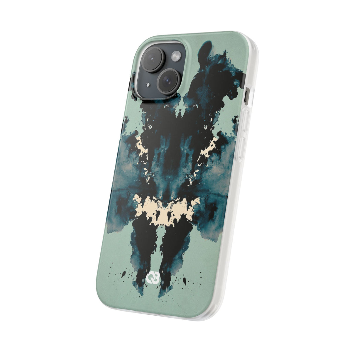 Rorschach Ink Void · Lite Phone Case for iPhone ·  Black
