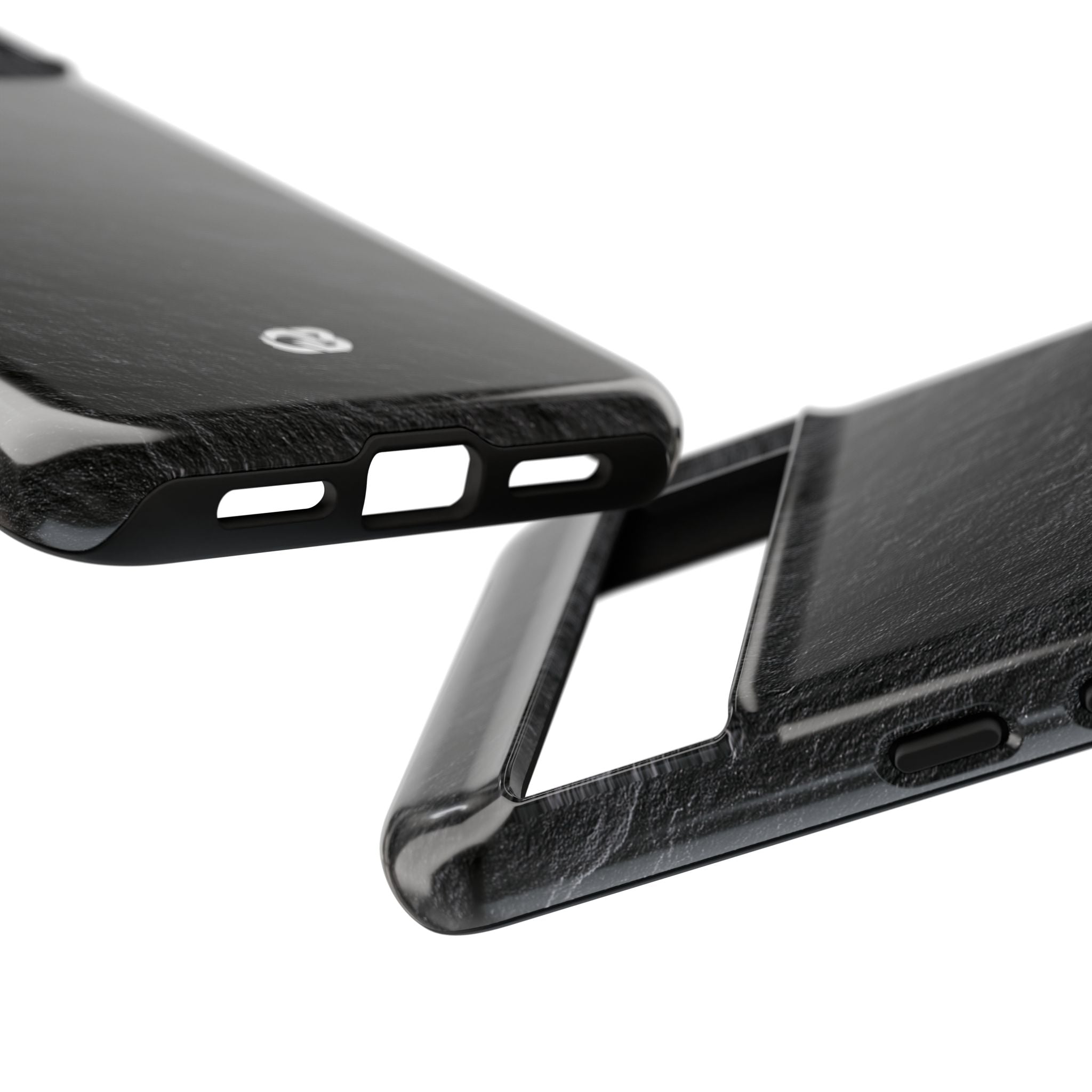 Black Tough Phone Case for Google Pixel - Raw Obsidian Slate