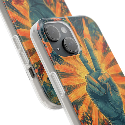 Radiant Peace Bloom · Soft Phone Case for iPhone