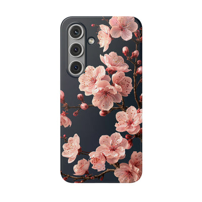 Midnight Sakura Bloom · Lite Phone Case for Samsung · Pink