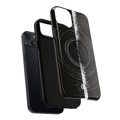 Black Tough 2.0 Magsafe Phone Case for iPhone - Obsidian Orbital Signal