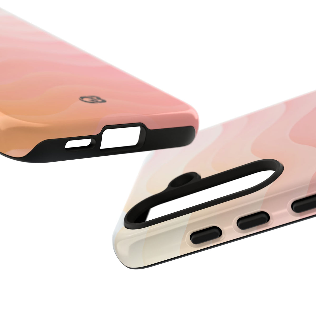 Blush Horizon Waves · Tough Phone Case for Samsung · Pink