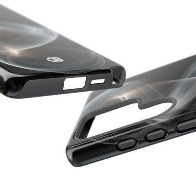 Luminous Vortex · Tough Phone Case for Samsung · Black