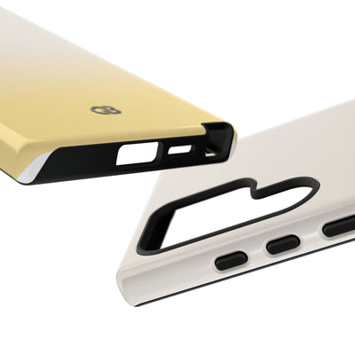 Solar Cream Ombre · Tough Phone Case for Samsung · Yellow