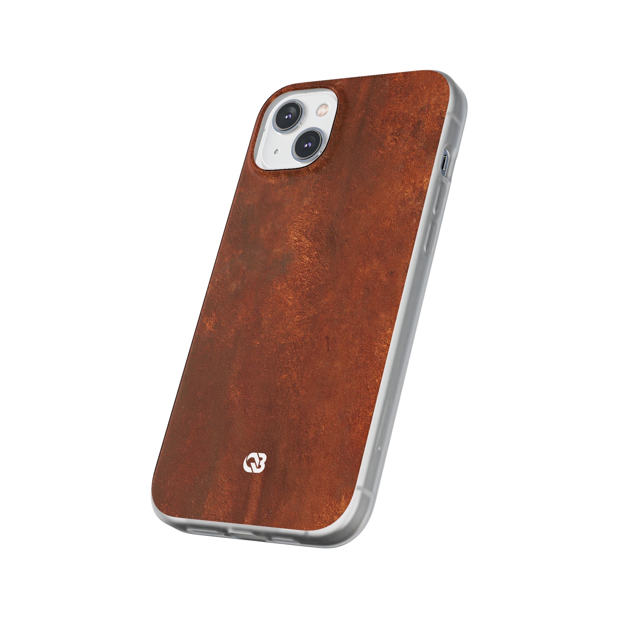 Orange Lite Phone Case for iPhone - Oxidized Iron Crust
