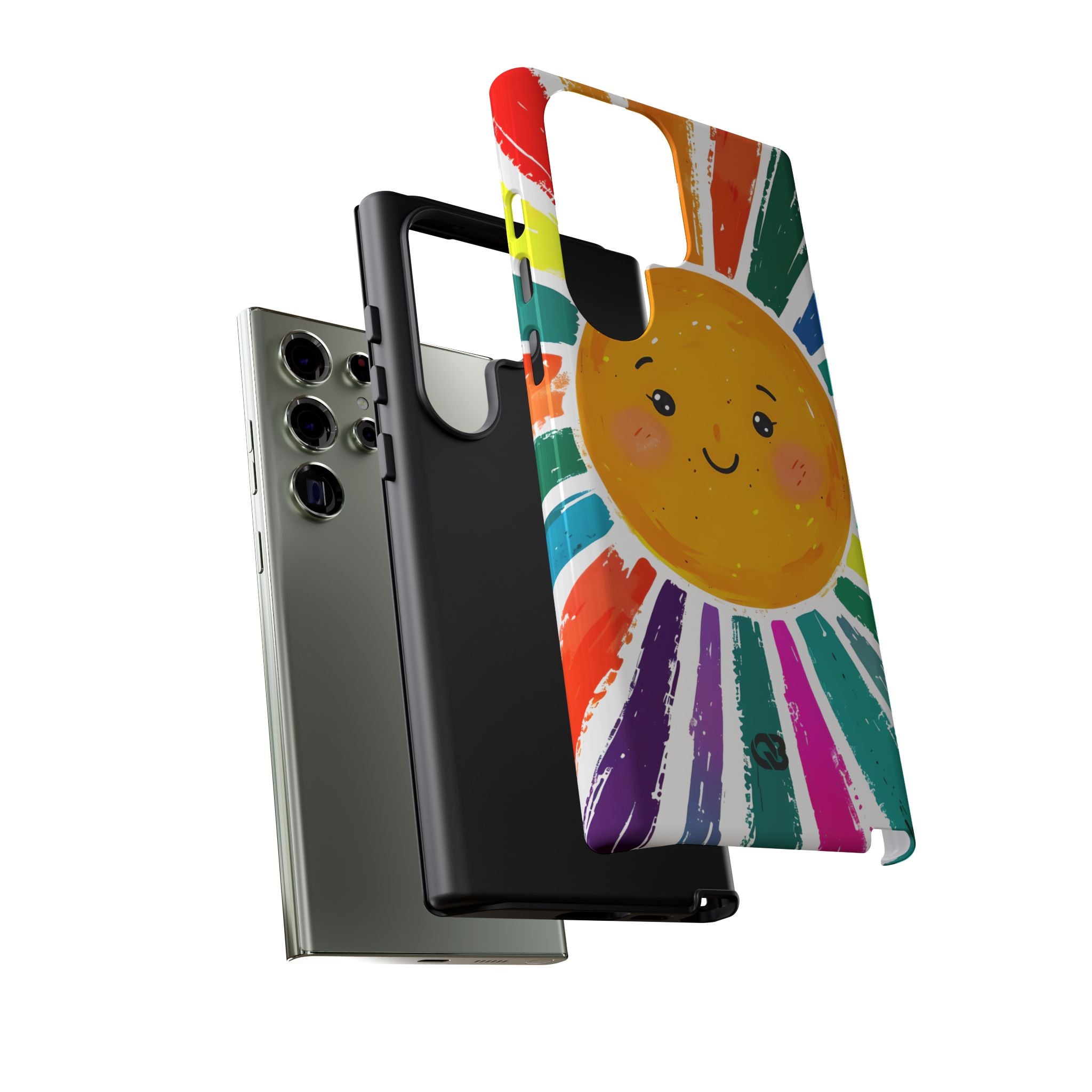 Vibrant Solar Smile · Tough Phone Case for Samsung
