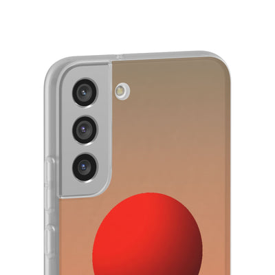 Crimson Sol Ridge · Lite Phone Case for Samsung · Red