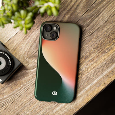 Luminous Arc · Tough Phone Case for iPhone · Green
