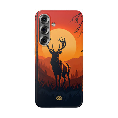 Amber Ridge Stag · Soft Phone Case for Samsung