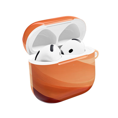 Amber Dune Horizon · Hard Case for AirPods & AirPods Pro · Orange