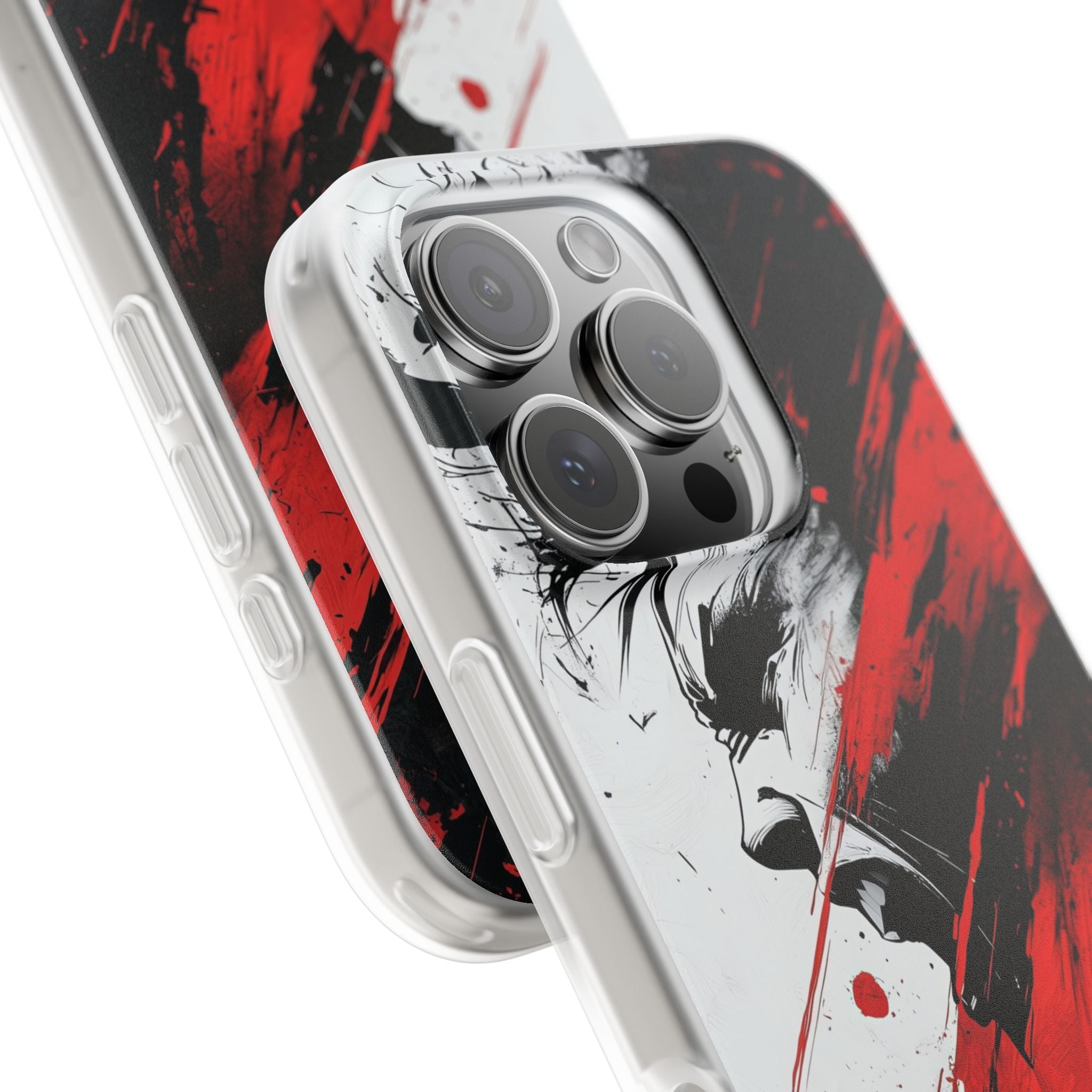 Yelling Profile Burst iPhone 16 Pro Skal - Mjuk