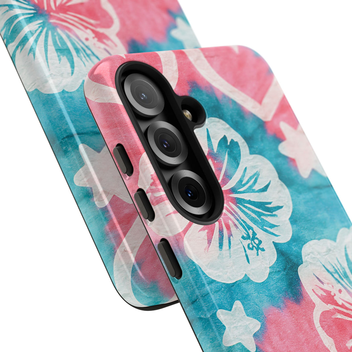 Tropical Hibiscus Bloom · Tough Phone Case for Samsung · Teal