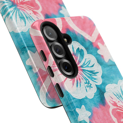 Tropical Hibiscus Bloom · Tough Phone Case for Samsung · Teal