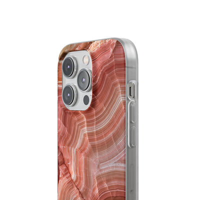 Blushing Rose Strata · Lite Phone Case for iPhone ·  Pink