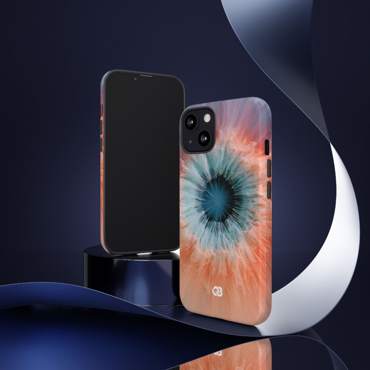 Radiant Aura Core · Tough Phone Case for iPhone · Orange
