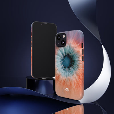 Radiant Aura Core · Tough Phone Case for iPhone · Orange