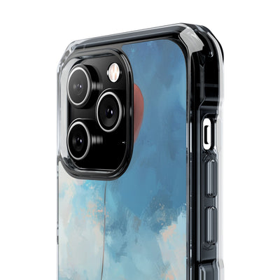 Crimson Heart Sky · Impact Phone Case for iPhone · Magsafe