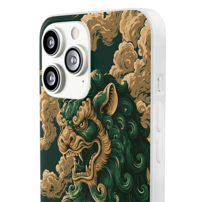 Imperial Guardian Lion · Lite Phone Case for iPhone ·  Green