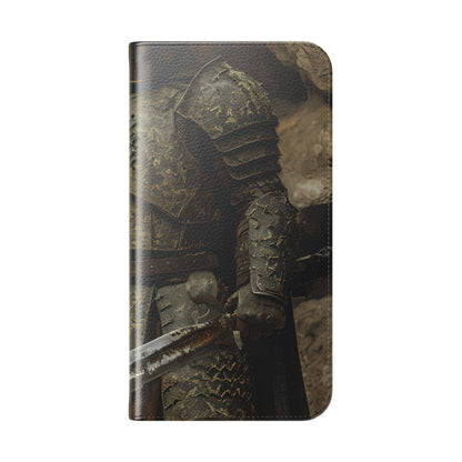 Horned Warrior Flame - iPhone 16 Plus Case - Wallet