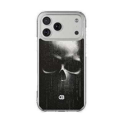 Raster Phantom · Clear Impact Magnetic Phone Case for iPhone ·  Black