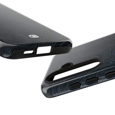 Obsidian Elevation · Tough Phone Case for Samsung · Black