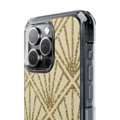 Gold Diamant Strahlen iPhone 15 Pro Max Case - Impact
