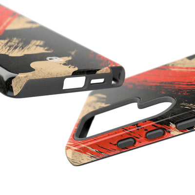 Urban Slash Camo · Tough Phone Case for Samsung · Black