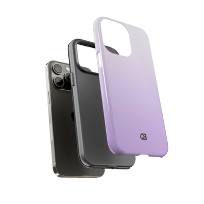 Purple Tough Phone Case for iPhone - Frosted Lavender Fade