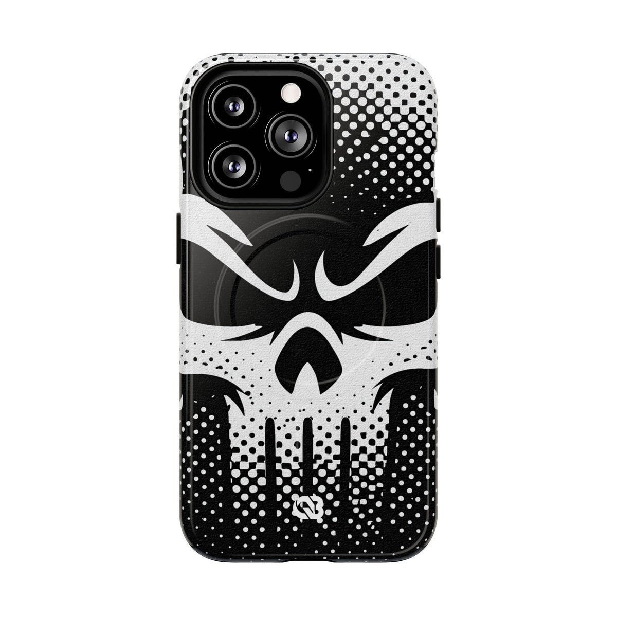 Phantom Halftone · Tough 2.0 Magnetic Phone Case for iPhone · Black