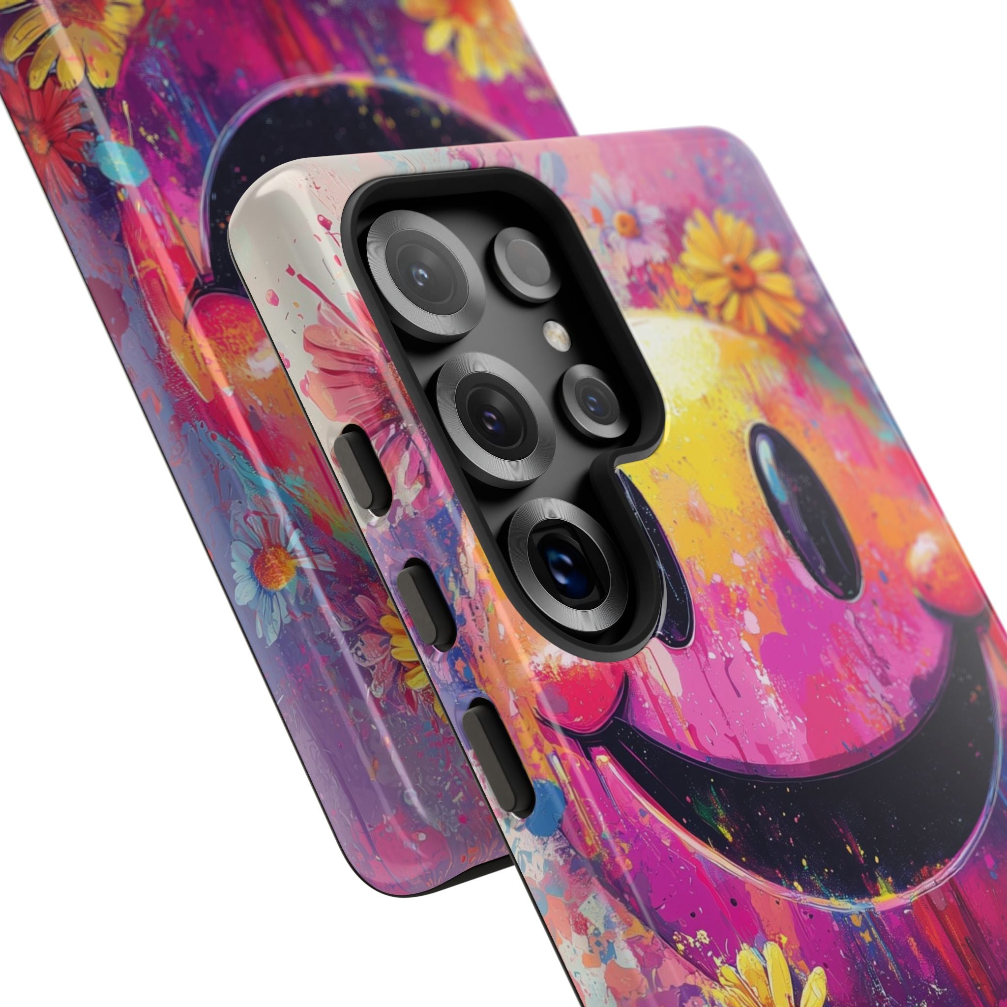 Smiley Bloom Samsung S25 Ultra Case - Tough