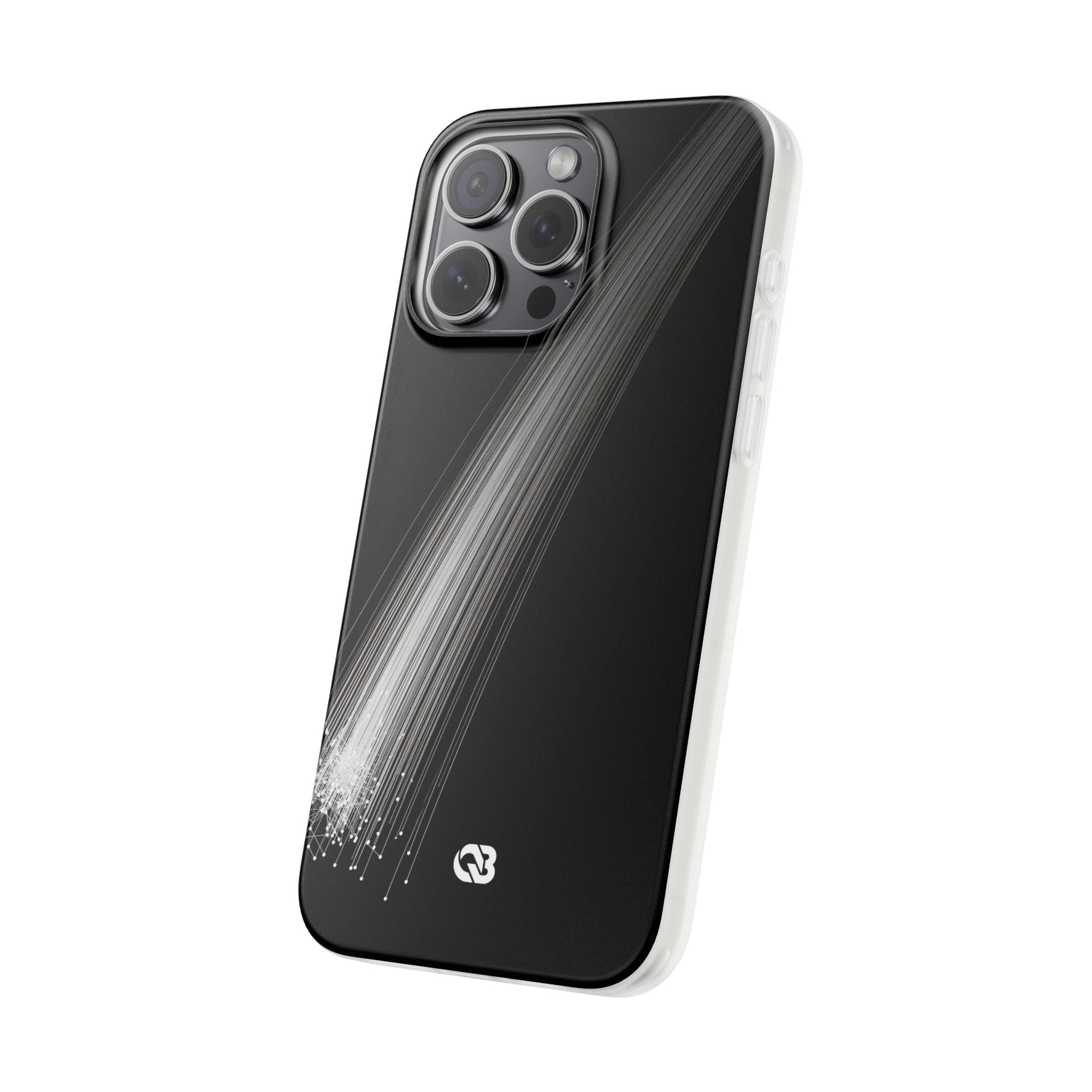 Black Lite Phone Case for iPhone - Linear Velocity Beam