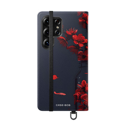 Cherry Blossom Potje - Samsung S25 Ultra Case - Portemonnee