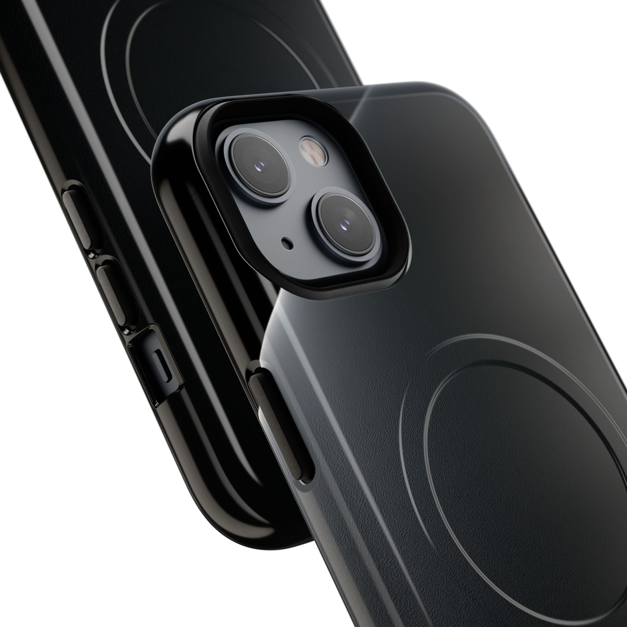 Black Tough 2.0 Magsafe Phone Case for iPhone - Obsidian Lunar Arch