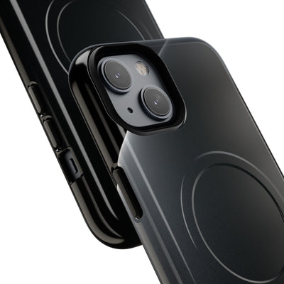 Black Tough 2.0 Magsafe Phone Case for iPhone - Obsidian Lunar Arch