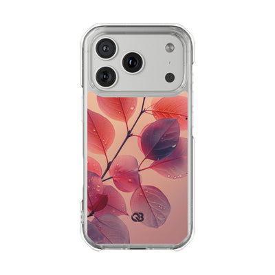 Dewy Magenta Foliage · Impact Custodia per iPhone · Magsafe