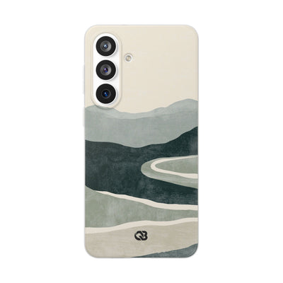 Green Lite Phone Case for Samsung - Misty Sage Valley